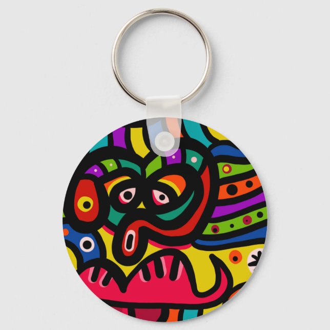 Face Key Ring (Front)