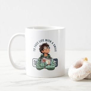 Face life with a smile 11# Classic Mug
