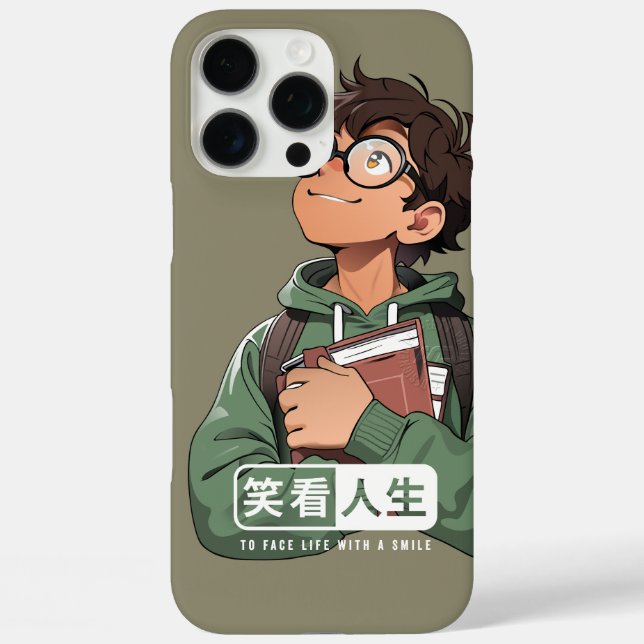 Face life with a smile | Case-Mate iPhone case (Back)