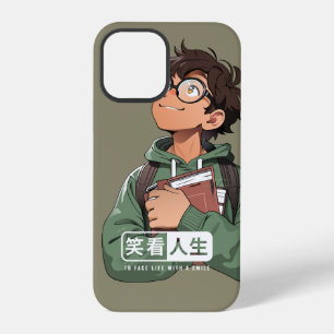 Face life with a smile iPhone 12 pro case