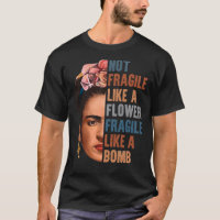 face like a flower Frida Kahlo painter art for fan