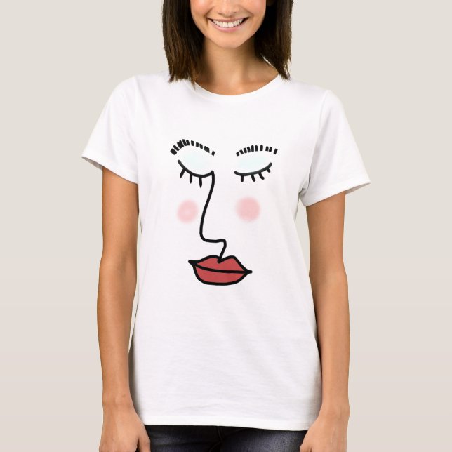 face makeup T-Shirt (Front)