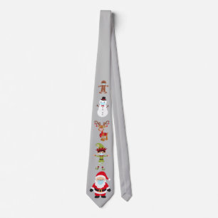 Face Mask Christmas Covid Santa Reindeer Tie