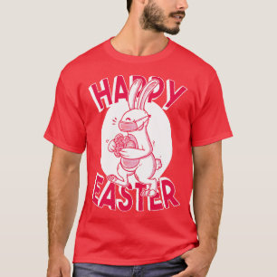 Face Mask Easter Bunny  T-Shirt