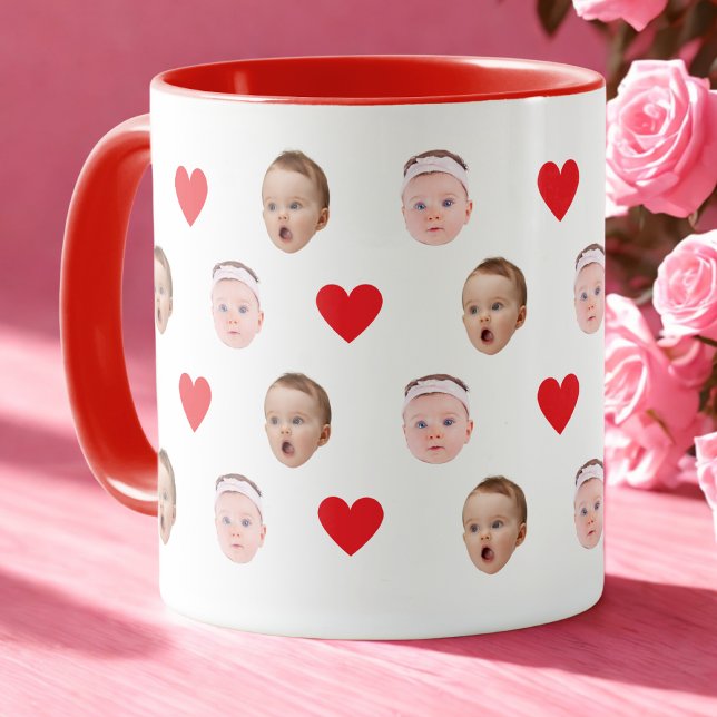Face Mug, Custom Photo mug, Baby Gift  Mug (Creator Uploaded)
