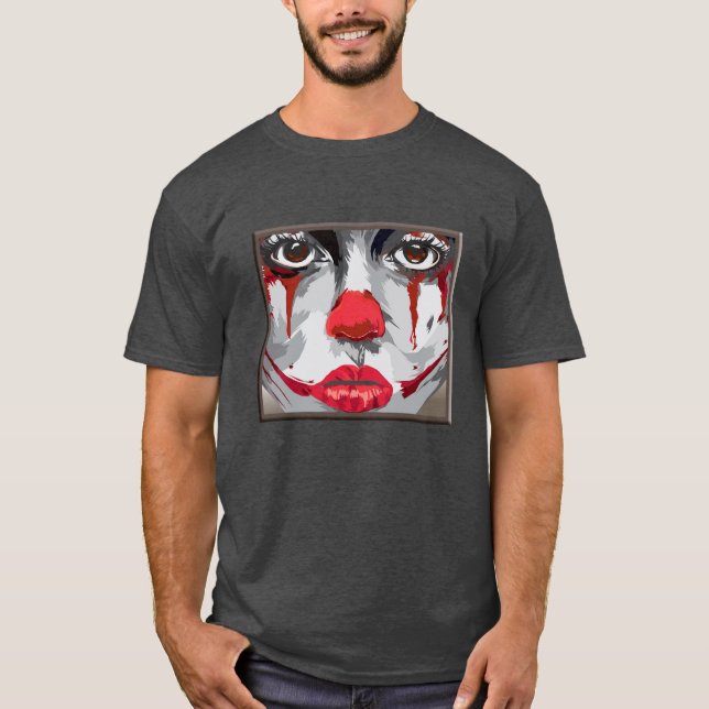 Face of a clown tees (Front)