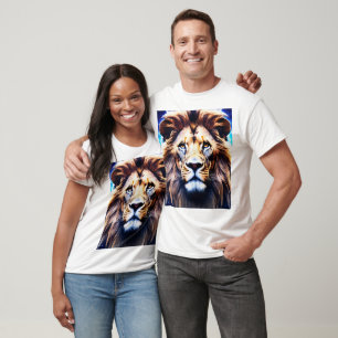 Face of a lion design T-Shirt