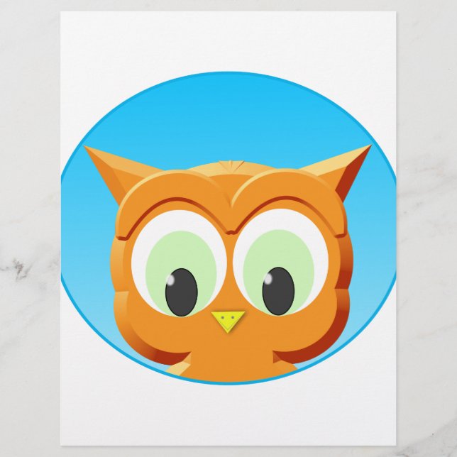 Face Of A Little Owl (Front)