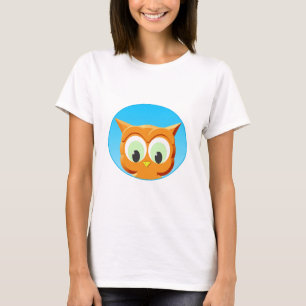 Face Of A Little Owl T-Shirt