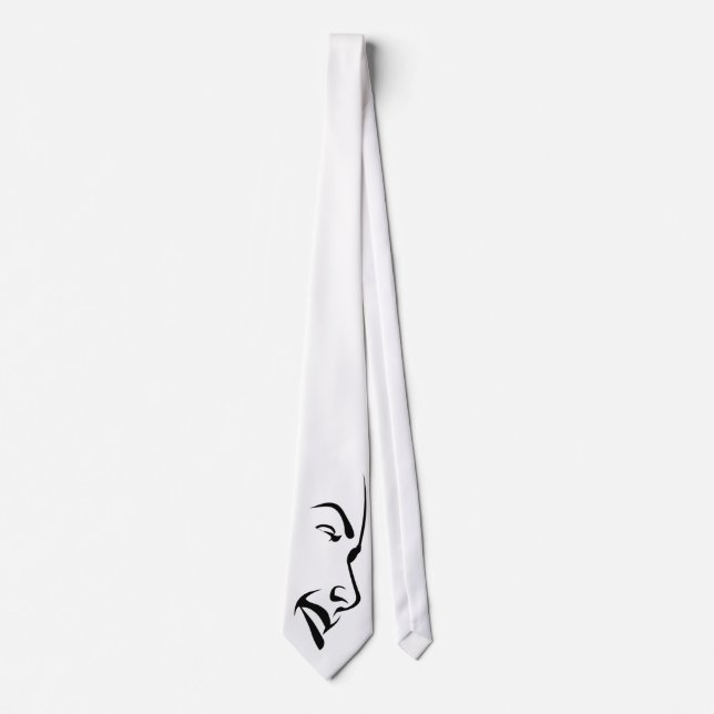 Face of a Woman Tie (Front)