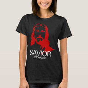 Face of Jesus Savior of the World  Christian Bible T-Shirt