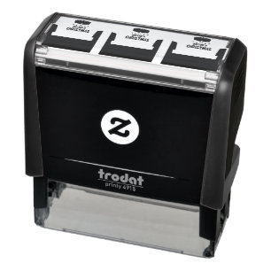 Face Of Merry Christmas Creative  Self-inking Stamp