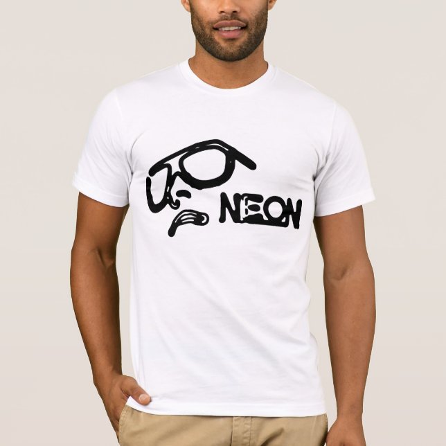Face of Neon - RetroMe - T-Shirt (Front)