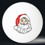 Face of Santa Claus Ping Pong Ball<br><div class="desc">Face of Santa Claus on ping pong ball.</div>