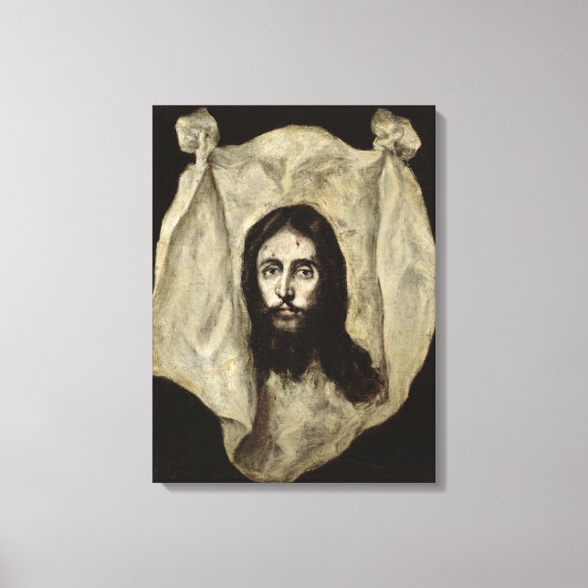 Face of the Christ Canvas Print (Front)
