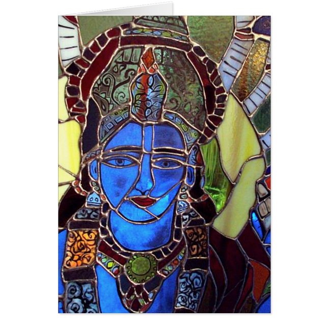 Face of Vishnu Card (Front)