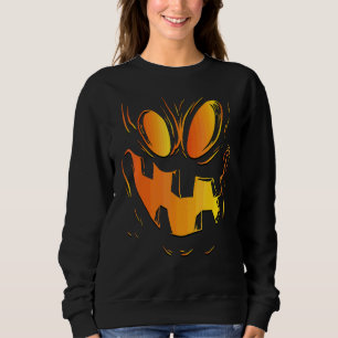 Face Pumpkin For Kids Boys Men Costume Halloween Sweatshirt