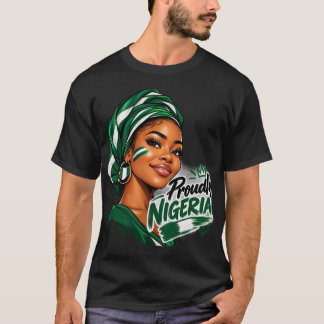 Face Speaks Proudly Nigerian T-Shirt
