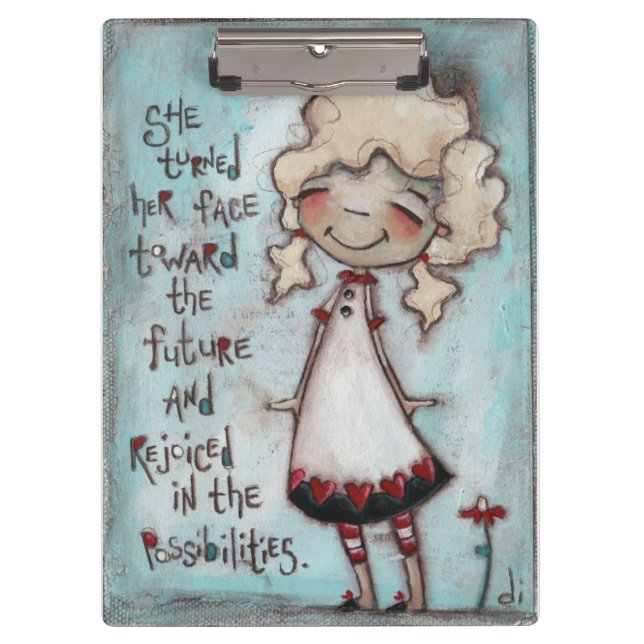 Face the Future - Clipboard (Front)