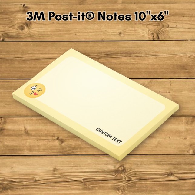 Face Throwing a Kiss Post-it Notes (Creator Uploaded)
