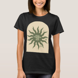 Face Towards The Sun (Beige) T-Shirt
