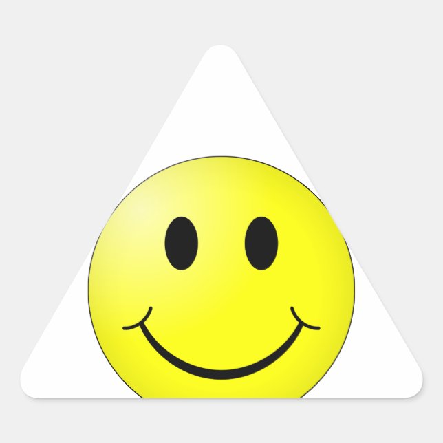 Face Triangle Sticker (Front)