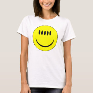 Face With Five Eyes Funny T-Shirt