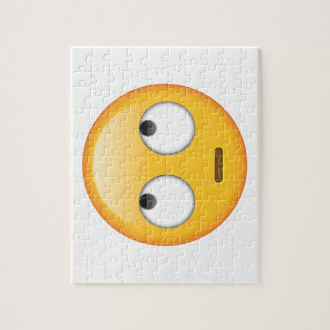 Face With Rolling Eyes - Emoji Jigsaw Puzzle (Vertical)