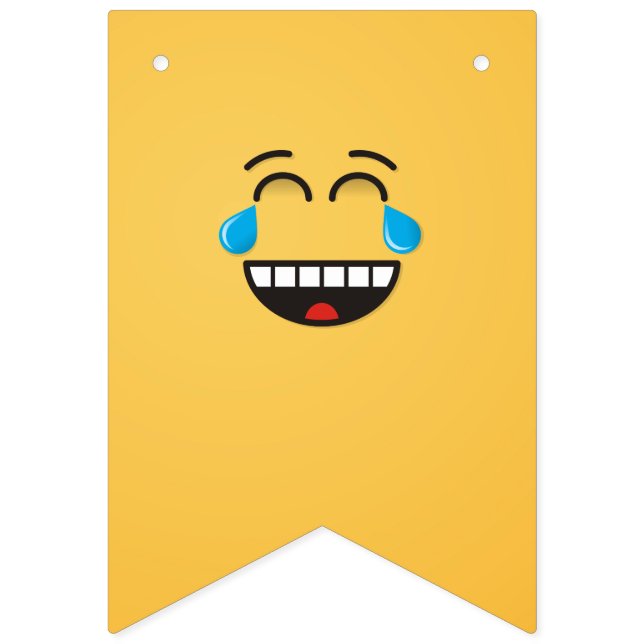 Face With Tears of Joy Bunting (First Flag)