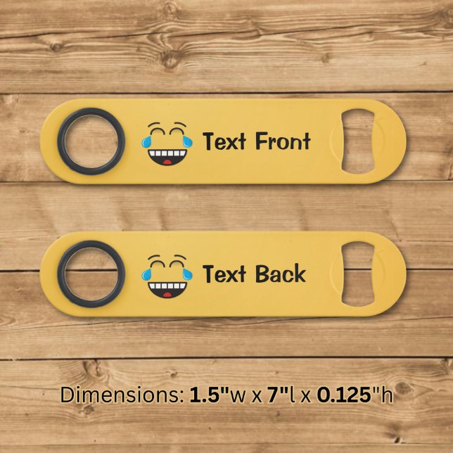 Face With Tears of Joy Speed Bottle Opener (Creator Uploaded)