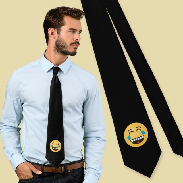 Face With Tears of Joy Tie (Creator Uploaded)
