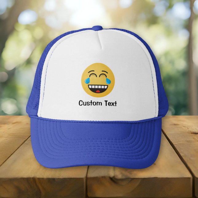Face With Tears of Joy Trucker Hat (Creator Uploaded)