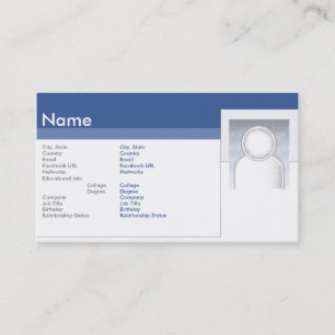 Facebook - Business Card