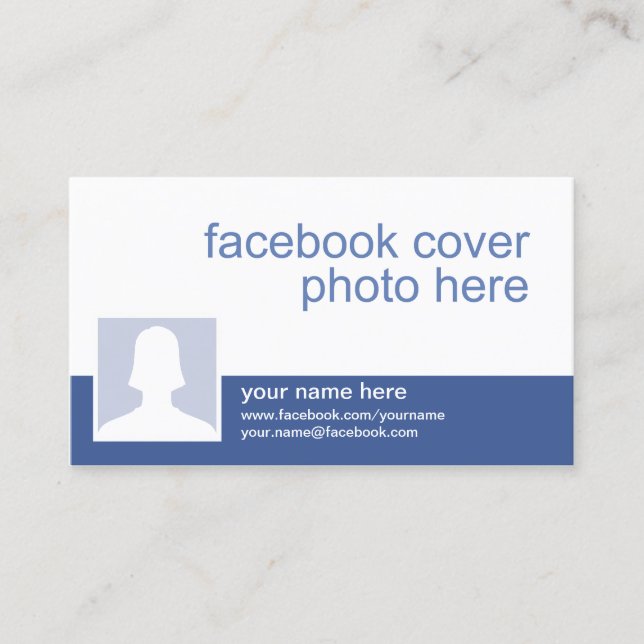 Facebook CC0213 Business Card (Front)