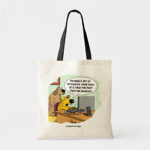 Facebook for Dogs Tote Bag