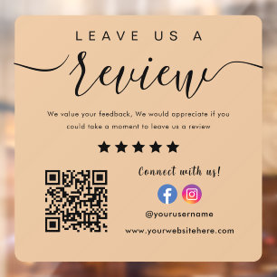 Facebook Instagram Logo Qr Code Leave Us A Review