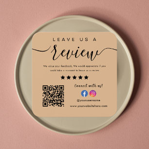 Facebook Instagram Logo Qr Code Leave Us A Review