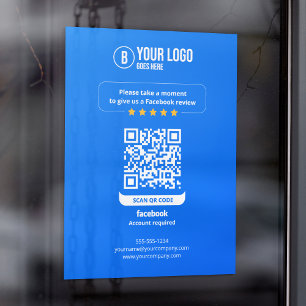 Facebook Reviews QR Code Rate My Business 5 Star