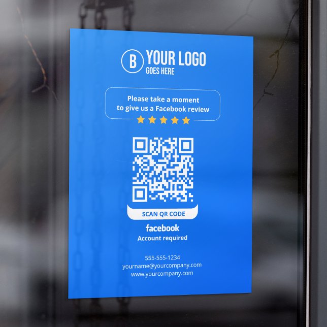 Facebook Reviews QR Code Rate My Business 5 Star (Creator Uploaded)