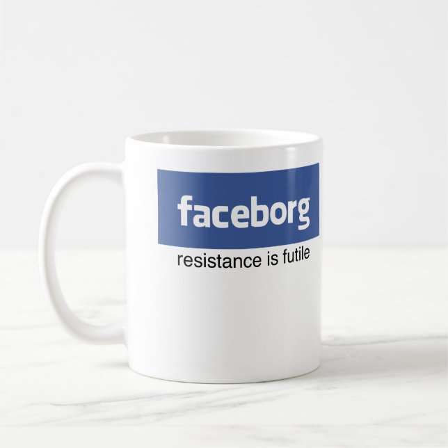 facebook the borg mug (Left)