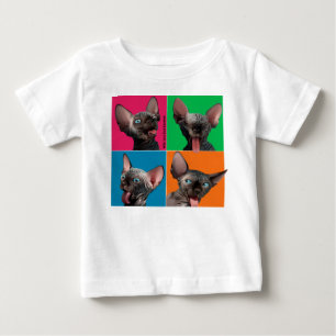 Facebuilding (Sphynx kitten) Baby T-Shirt