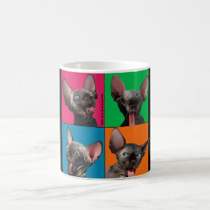Facebuilding (Sphynx kitten) Coffee Mug