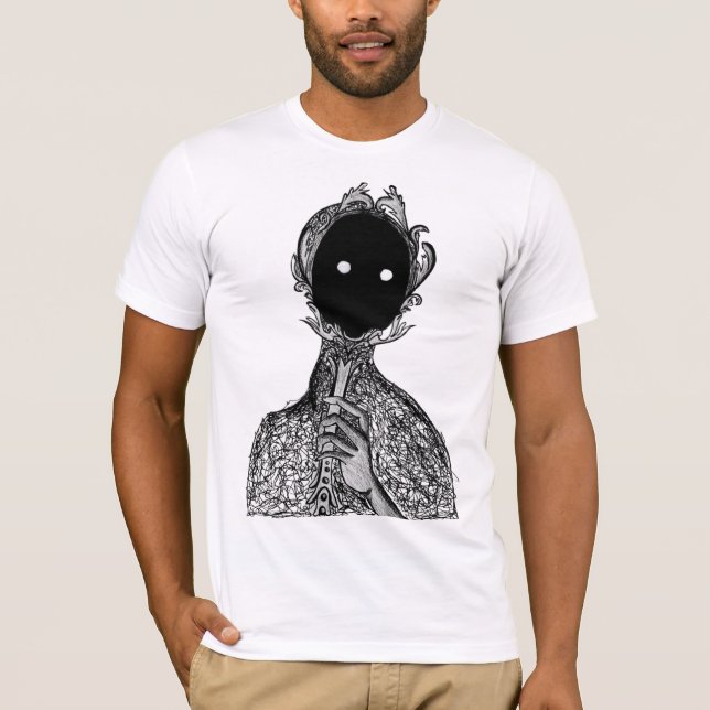 Faceless Void – Dark Surreal Art Design T-Shirt (Front)