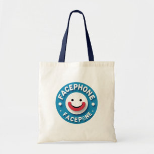 Facephone Smiley Tote Bag