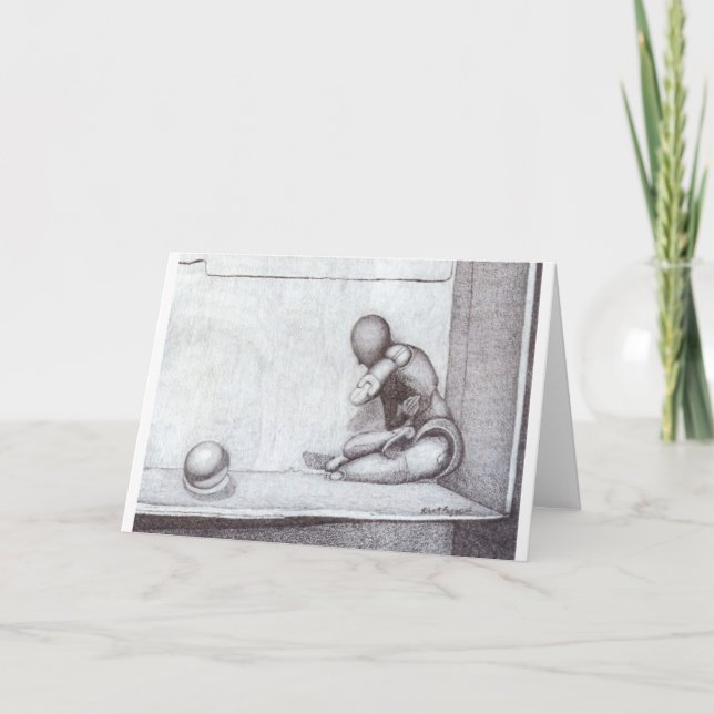 Faces Greeting Card (Front)