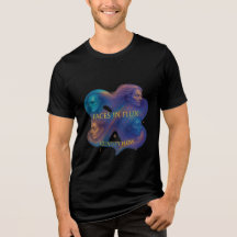 Faces in Flux T-Shirt – Identity Flow Art Tee
