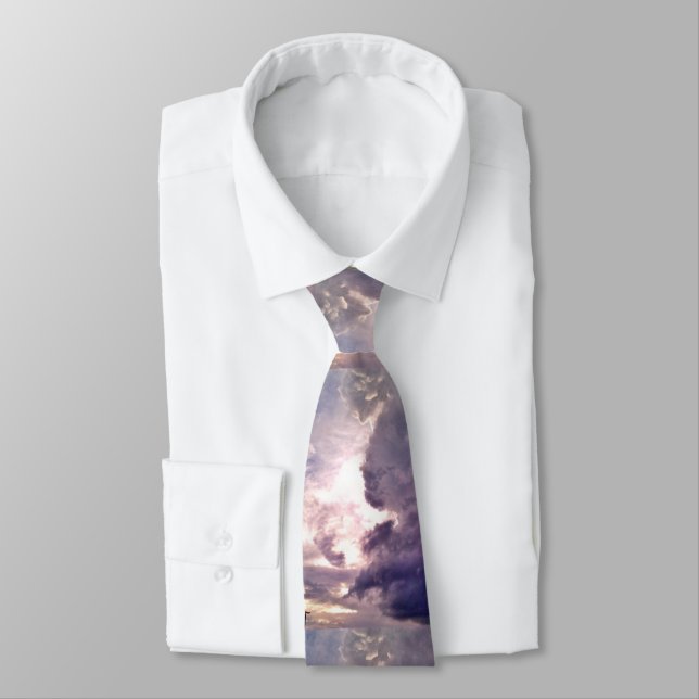 FACES IN THE CLOUDS tie (Tied)