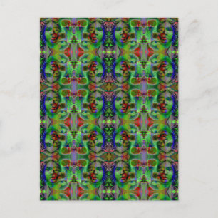 Faces in the Night Card