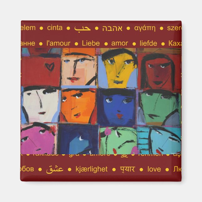 Faces Magnet (Front)