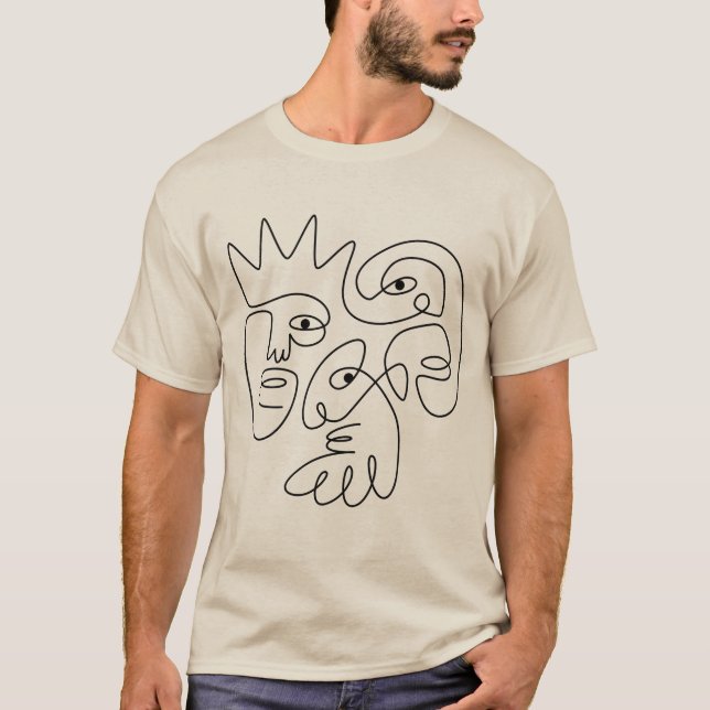 Faces of Imagination T-Shirt (Front)